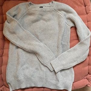 Cozy grey knit sweater from SIMONS